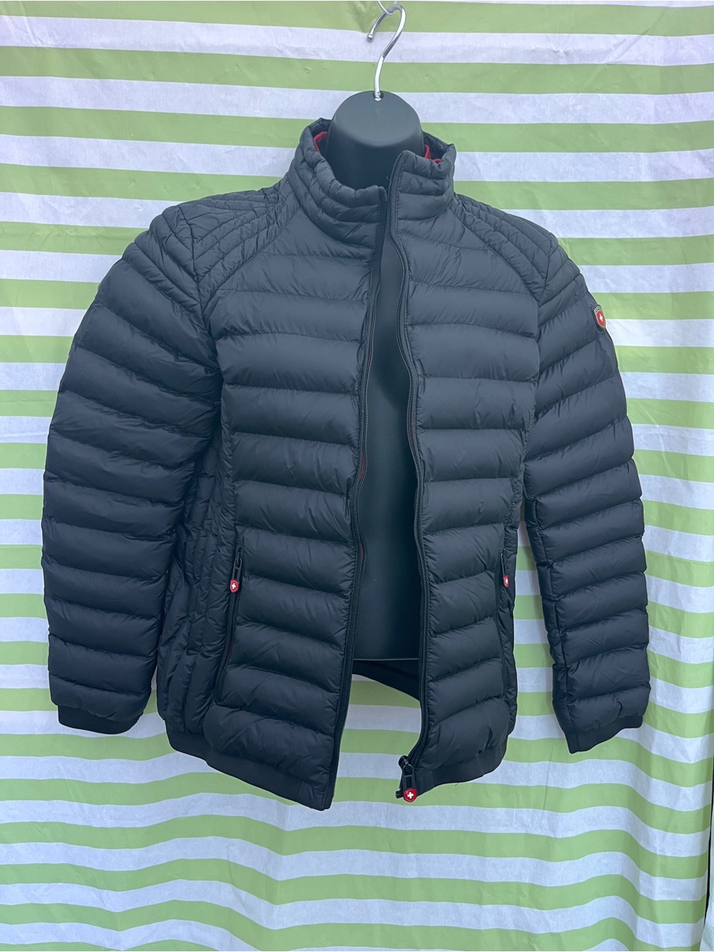 Women Black Quilted Puffer Jacket - Lightweight Warmth